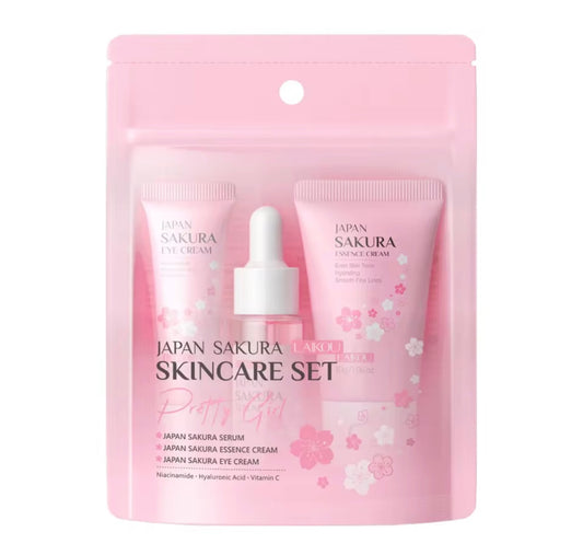 Skincare Set da 3 pezzi Crema schiarente per gli occhi
Essenza idratante Siero nutriente per stringere idratare