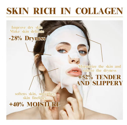 Maschera collagene