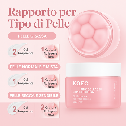 SkinGlow ™ Pink Collagen Capsule Cream